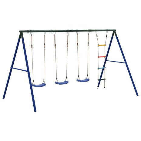 Schommelset met schommels en ladder 5