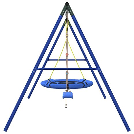Schommelset met schommel, ladder en schotelschommel 4