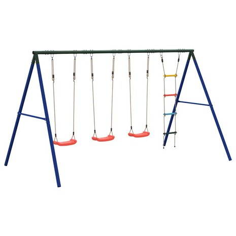 Schommelset met schommels en ladder 5