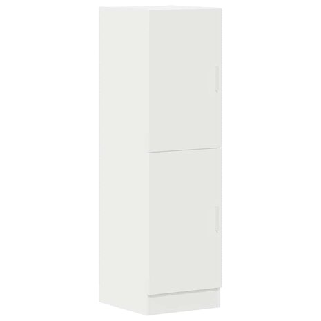 Keukenkast 38x41,5x131,5 cm bewerkt hout wit 2