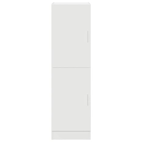 Keukenkast 38x41,5x131,5 cm bewerkt hout wit 4