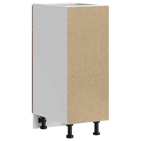 Keuken onderkast Lucca bewerkt hout oud houtkleurig 7