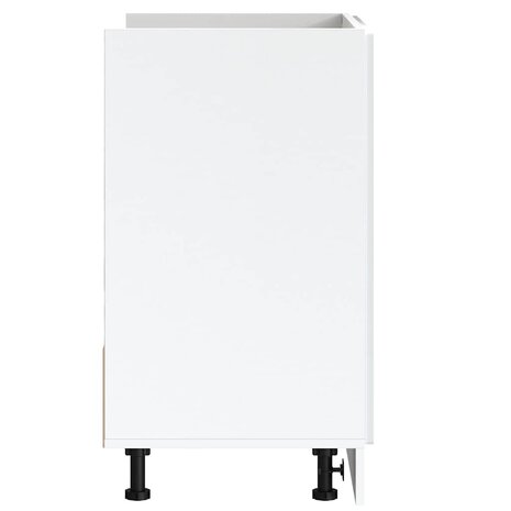Spoelbakonderkast Porto 80x46x81,5 cm bewerkt hout wit 6