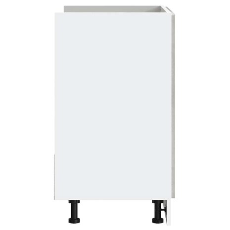 Spoelbakonderkast Porto 80x46x81,5 cm bewerkt hout betongrijs 6