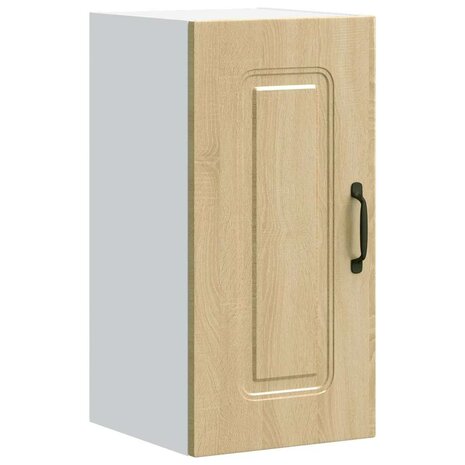 Keukenwandkast Kalmar bewerkt hout sonoma eikenkleurig 2