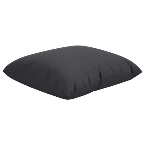 Bankkussens 4 st 60x60 cm stof zwart 5