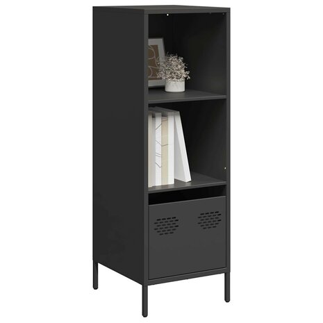 Hoge kast 35x39x103,5 cm staal zwart 1