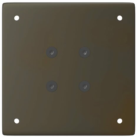 Salontafelpoten 4 st 72-74 cm staal naturel 7