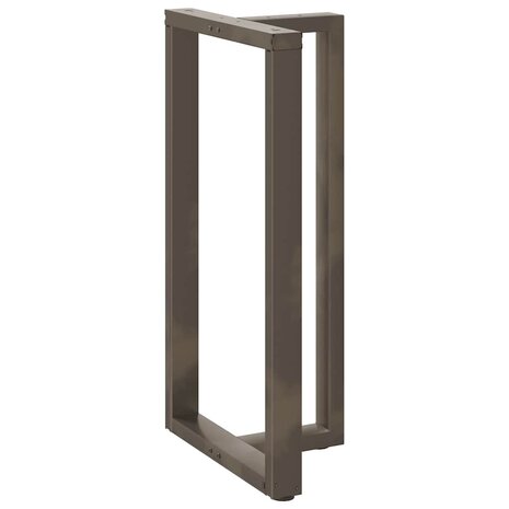 Bartafelpoten 2 st T-vormig 60x35x(110-111) cm staal naturel 4