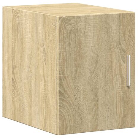 Wandkast 30x42,5x40 cm bewerkt hout sonoma eikenkleurig 2