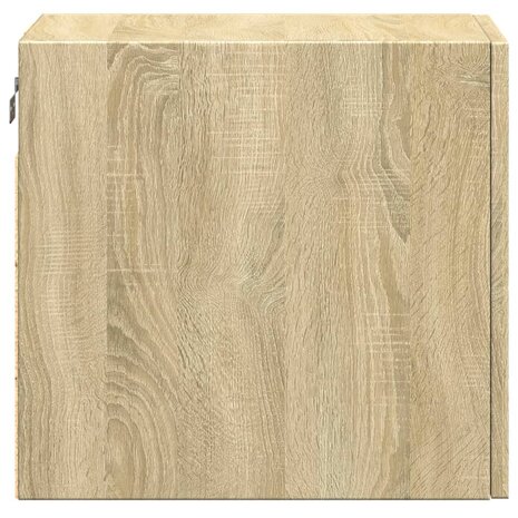 Wandkast 30x42,5x40 cm bewerkt hout sonoma eikenkleurig 5