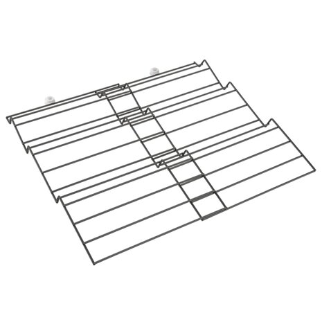 Metaltex Kruidenrekjes X-Pand 2 st 4-laags uitschuifbaar zwart 2