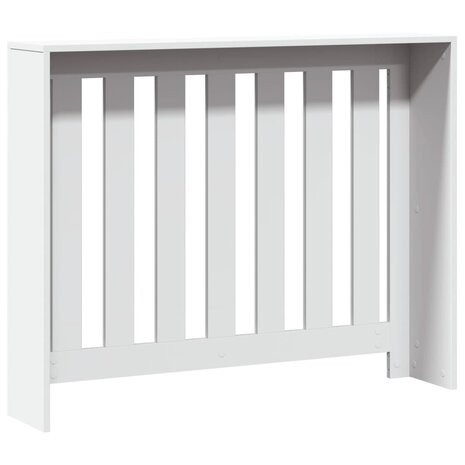 Radiatorombouw 104x20x82 cm bewerkt hout wit 5