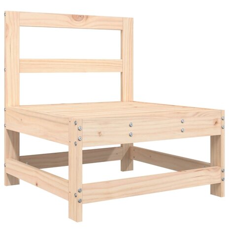 Tuinmiddenbank massief grenenhout 2