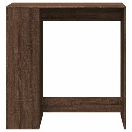 Bartafel met rekken 101x40x103,5 cm bewerkt hout bruin eiken 4