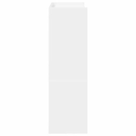 Schoenenrek 60x25x81 cm bewerkt hout wit 5