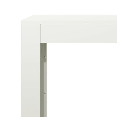 Haardhoutrek 60x40x60 cm staal wit 7