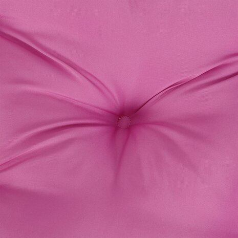 Palletkussen 70x70x12 cm stof roze 8