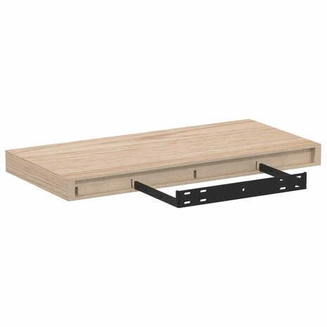Wandschap 50x23,5x4 cm bewerkt hout 5