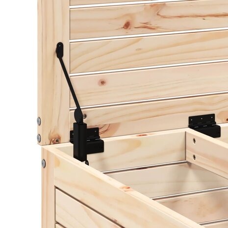 Tuinvoetenbank 62x63,5x53,5 cm massief grenenhout 8