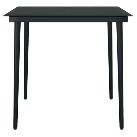 5-delige Tuinset met kussens poly rattan glas bruin 8