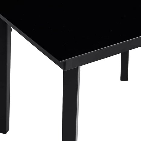 5-delige Tuinset met kussens poly rattan glas bruin 9