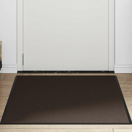 Deurmat 90x150 cm bruin 2