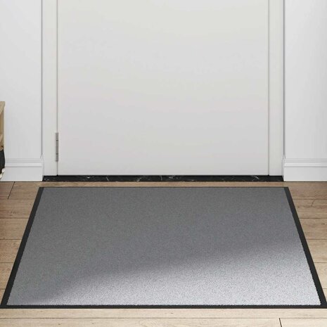 Deurmat 90x150 cm grijs 2