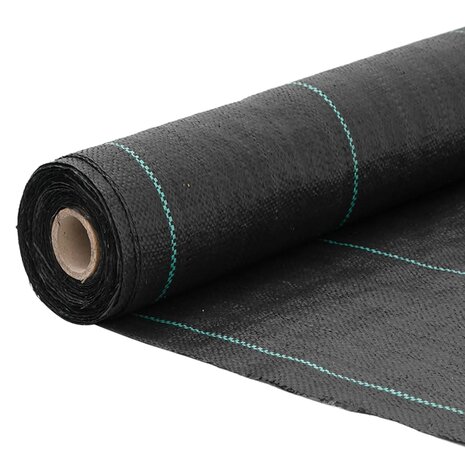 Worteldoek 0,5x50 m polypropeen zwart 3