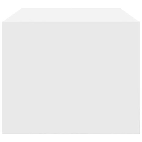 Tv-meubel 60x31x25,5 cm bewerkt hout wit 7