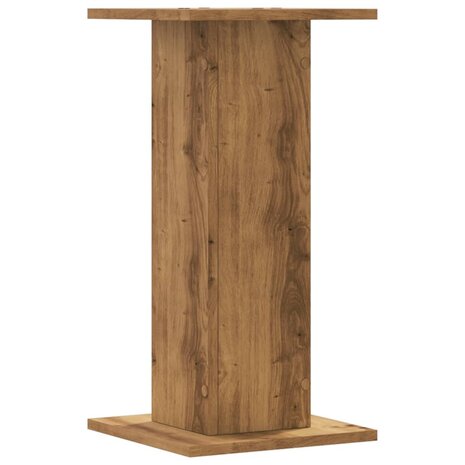 Plantenstandaards 2 st 30x30x60 cm hout artisanaal eiken 5