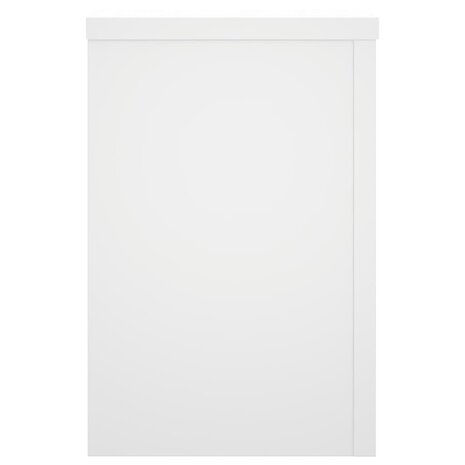 Plantenstandaards 2 st 20x20x30 cm bewerkt hout wit 5