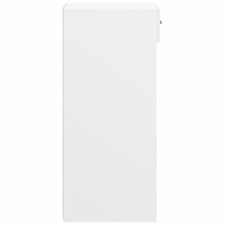 Dressoir 45x42,5x93 cm bewerkt hout wit 5