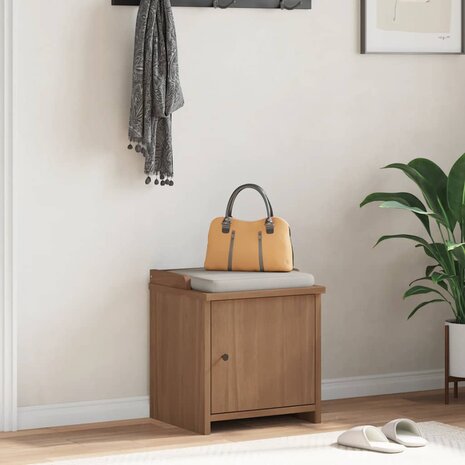 Gangbankje SANDNES 45x40x50 cm massief grenenhout 3