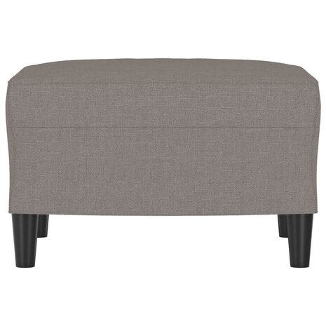 Voetenbank 60x50x41 cm stof taupe 3