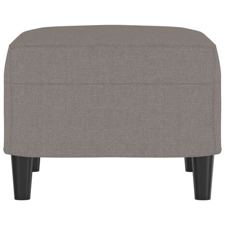 Voetenbank 60x50x41 cm stof taupe 4