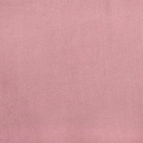 Schommelstoel fluweel roze 7