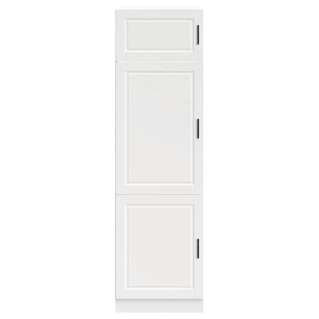 Keukenkast Porto bewerkt hout wit 3