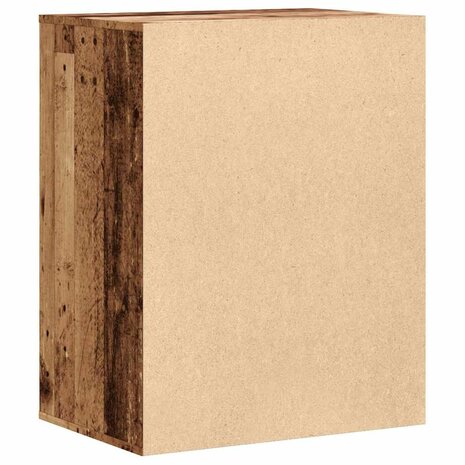 Ladekast 60x41x76 cm bewerkt hout oud houtkleurig 7