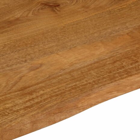 Tafelblad met natuurlijke rand 40x40x2,5 cm massief mangohout 7