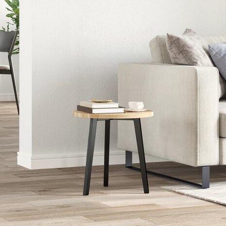 Tafelblad rond Ø 40x2 cm massief acaciahout 3