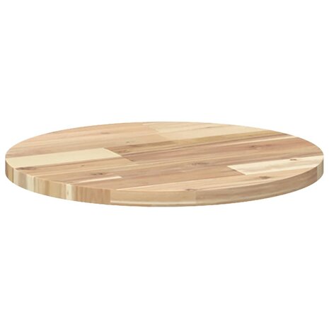 Tafelblad rond Ø 40x2 cm massief acaciahout 7