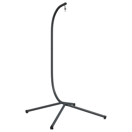 Standaard voor hangstoel staal antracietkleurig 2