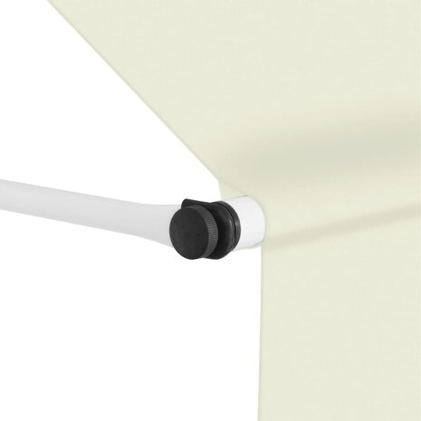 Luifel handmatig uittrekbaar 400 cm crème 2