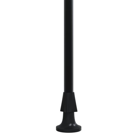 Luifel uittrekbaar 250x150 cm stof en staal antracietkleurig 9
