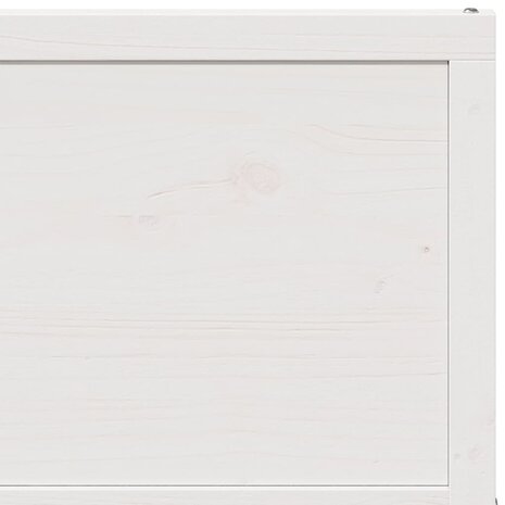 Schuifdeur 90x208 cm massief grenenhout wit 8