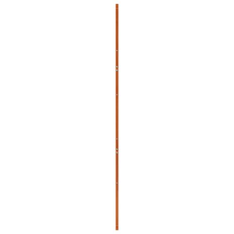 Schuifdeur 100x208 cm massief grenenhout wasbruin 5