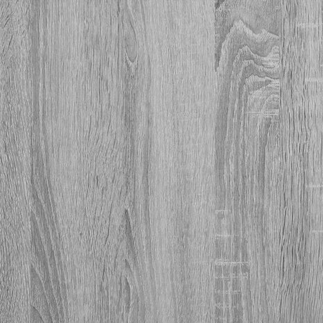 Opbergbox met deksel 60x40x51,5 cm bewerkt hout grijs sonoma 9