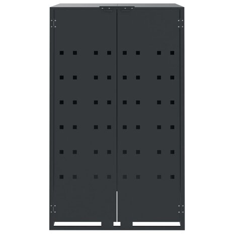 Containerberging 4 containers 276x79x117 cm staal antraciet 5