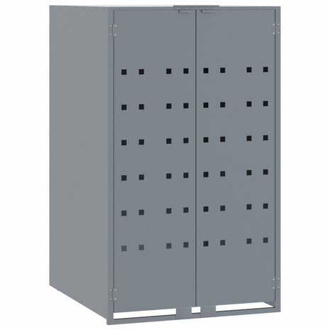 Containerberging voor 5 containers 345x79x117 cm staal grijs 4